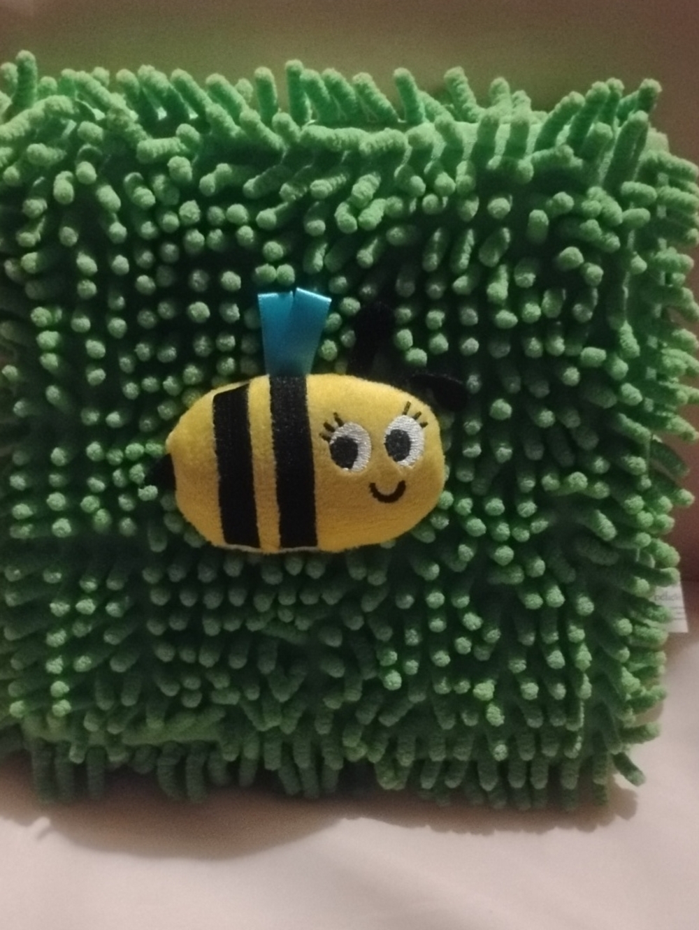 Plush Bee Toy Clip - Yellow Bee Kids Accessory